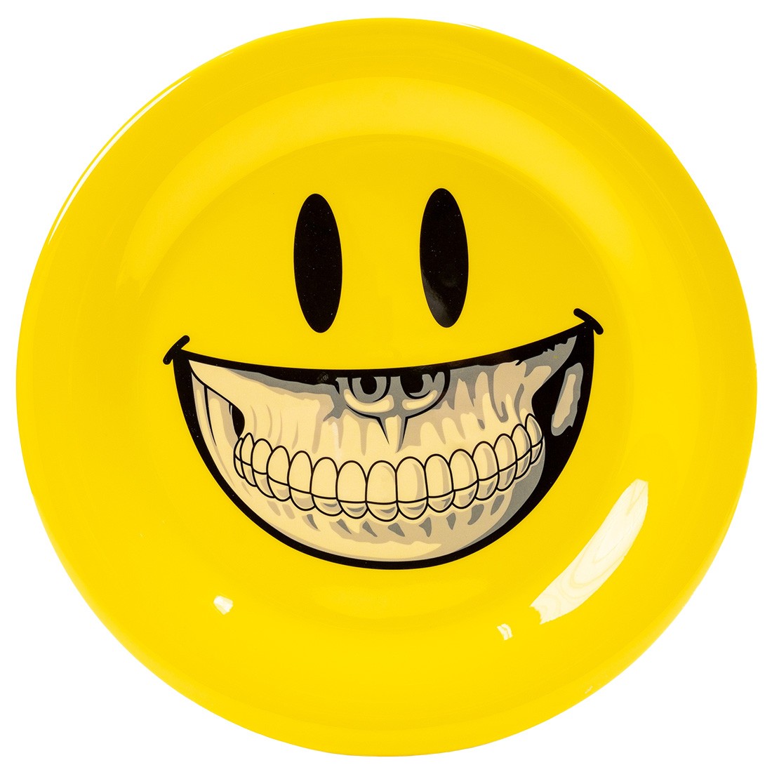 Popaganda x Ron English 27cm Plastic Plate (yellow)