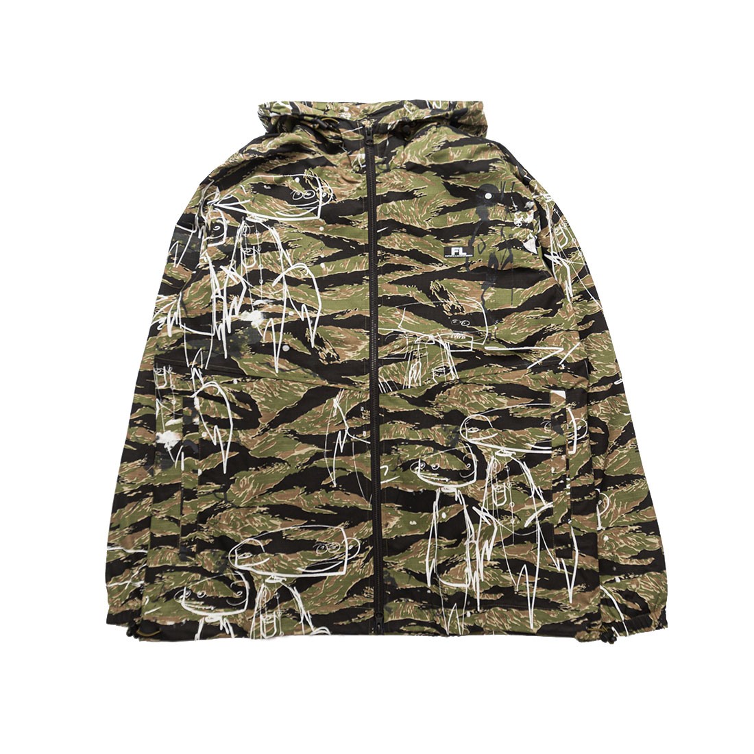 Futura Laboratories Men Pointman Windbreaker (camo)