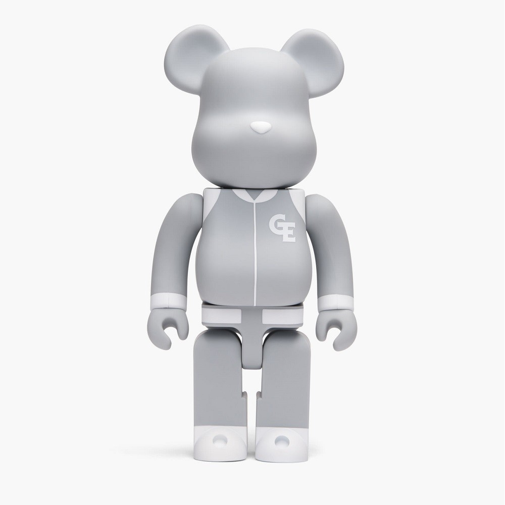 Medicom Goodenough Classic Gray 400% Bearbrick Figure (gray)