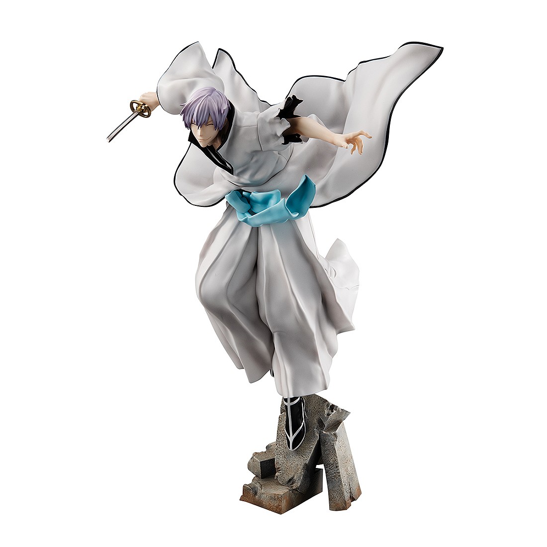MegaHouse Bleach G.E.M. Series Gin Ichimaru Figure (white)