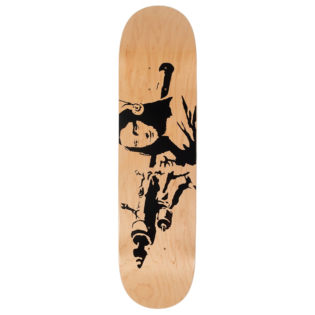 Medicom x SYNC Brandalism Mona Launcher Skateboard Deck (tan)