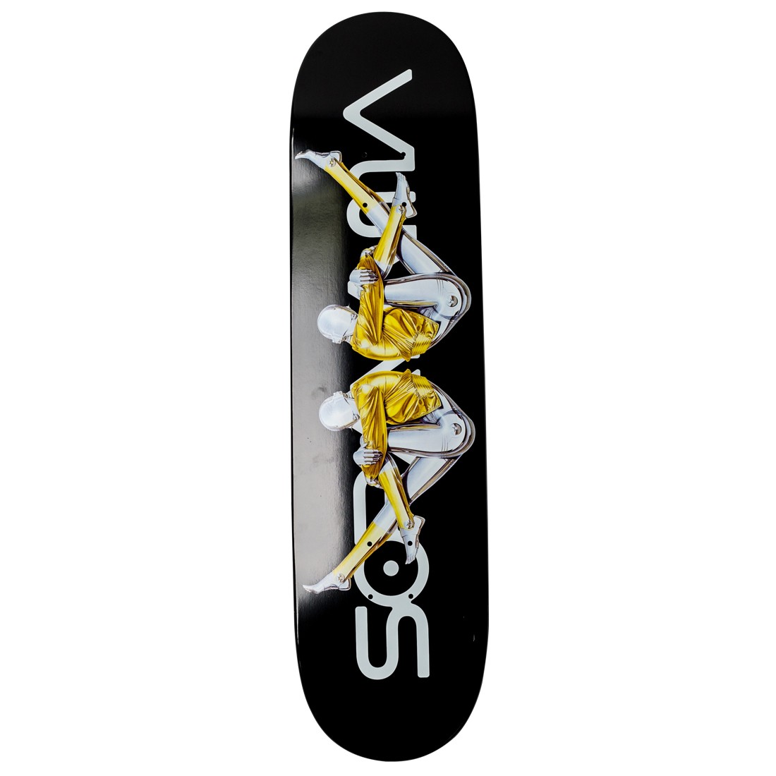 Medicom x SYNC x Hajime Sorayama Men Sexy Robot 02 Skateboard Deck (black)