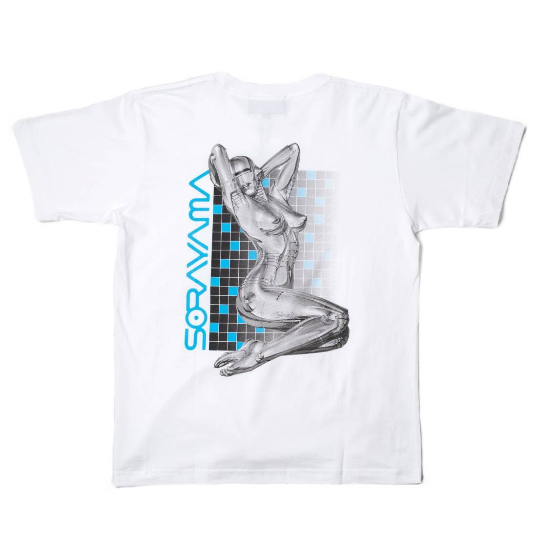 Medicom x SYNC x Hajime Sorayama Men Sexy Robot 02 Tee (white / black)