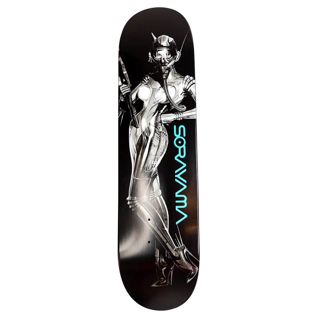 Medicom x SYNC x Hajime Sorayama Men Command Skateboard Deck (black)