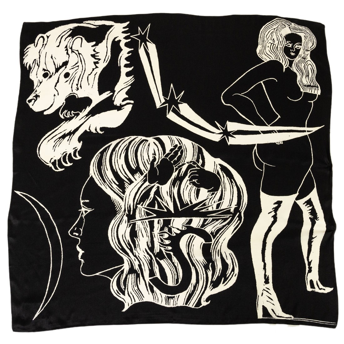 Medicom MLE Saiko Otake Planet Scarf (black)