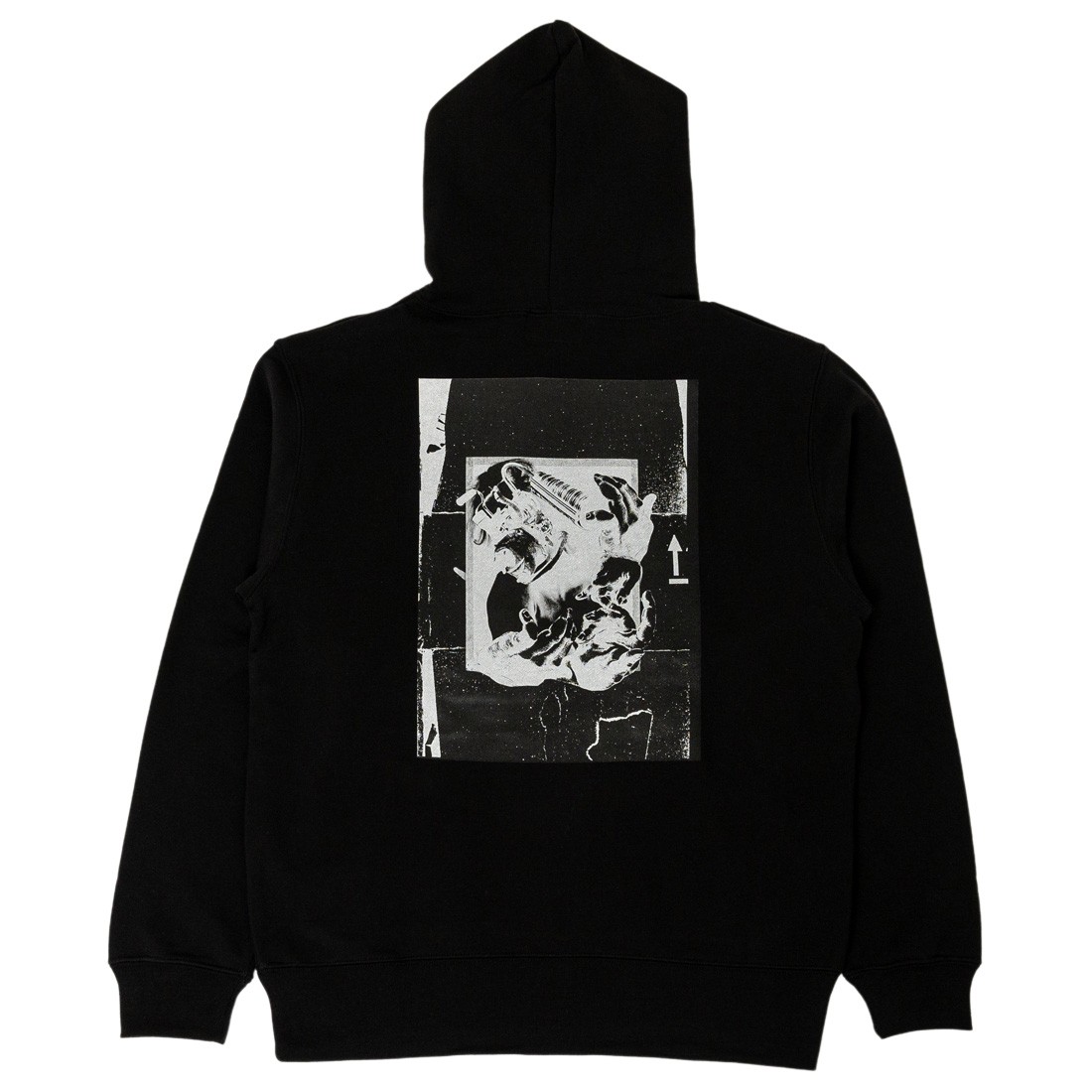 Medicom x SYNC Men Kosuke Kawamura Multiple Hands Pullover Hoodie (black)