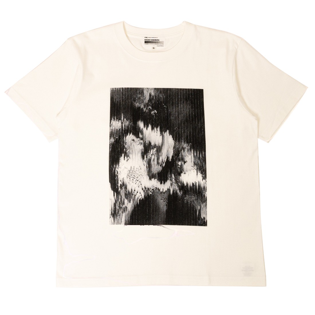 Medicom x SYNC Men Kosuke Kawamura Family Portrait B&W Tee (white)