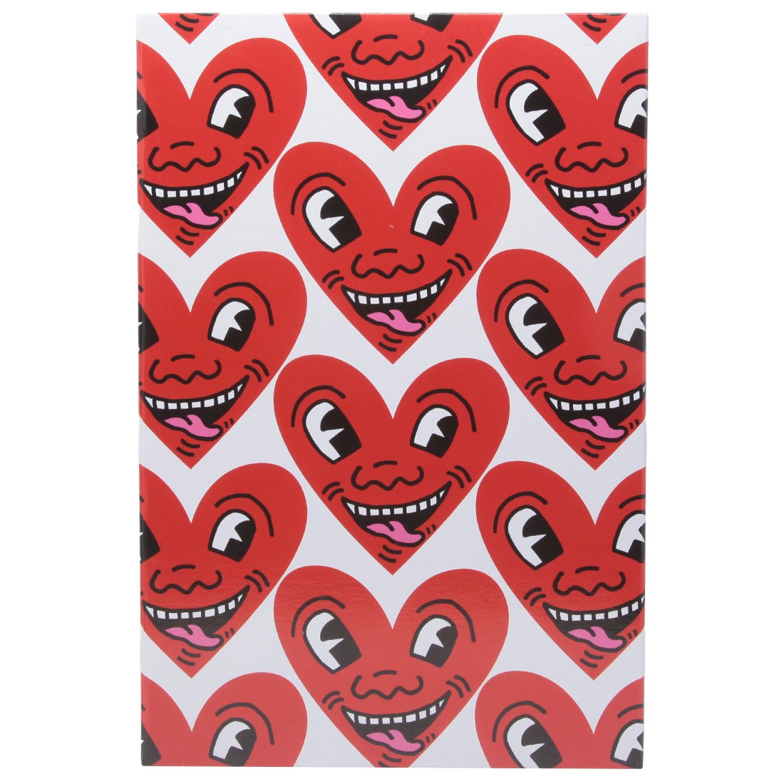 Medicom Keith Haring #6 100% 400% Bearbrick Figure Set (red)