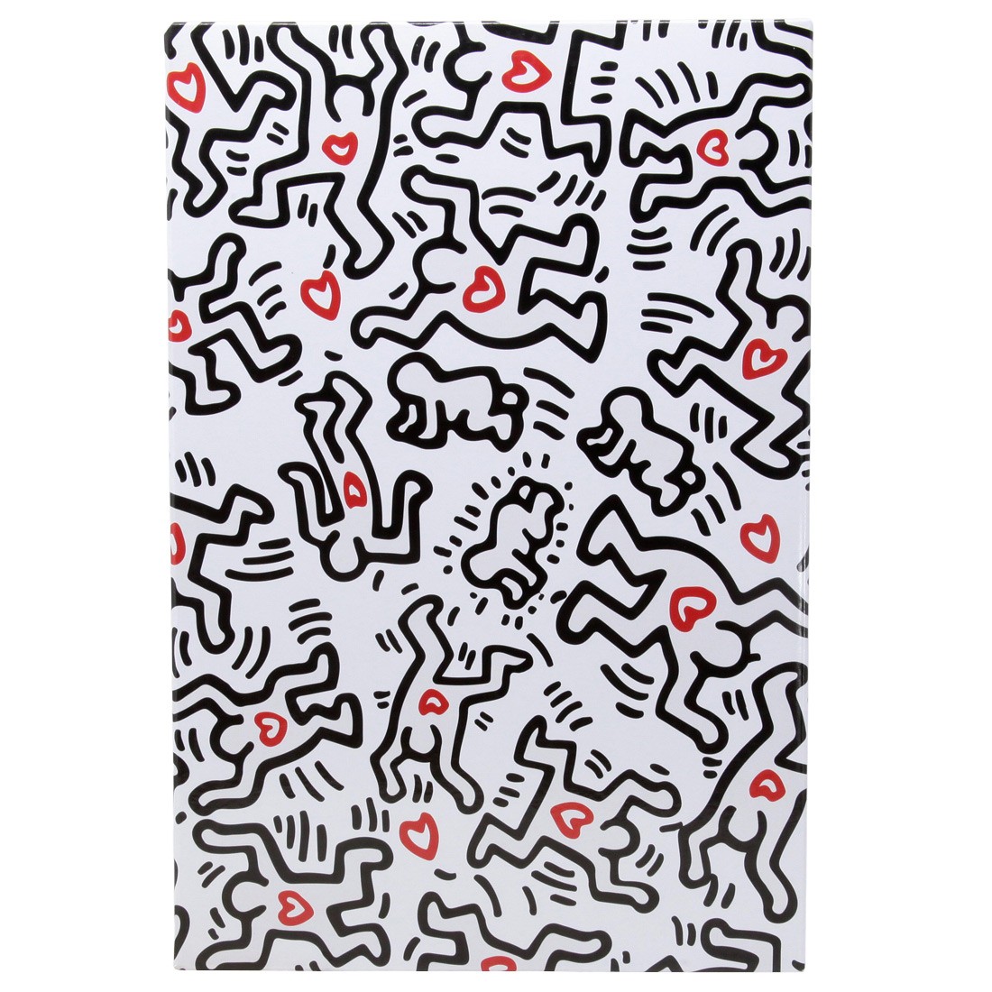 Medicom Keith Haring #8 100% 400% Bearbrick Figure Set (white)