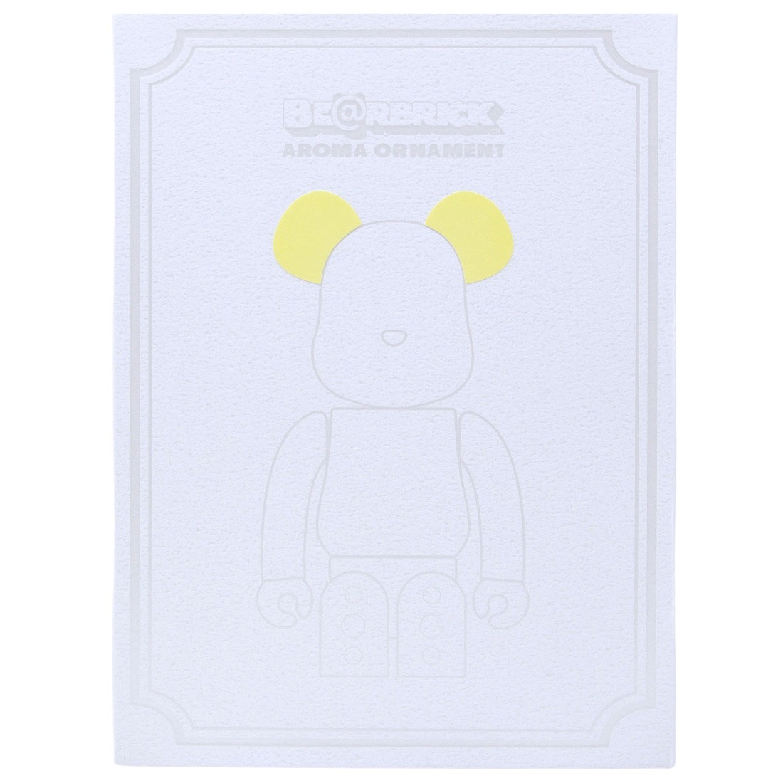 Medicom Aroma Ornament No.0 Color Sweet Sugar Yellow Bearbrick Figure (yellow)