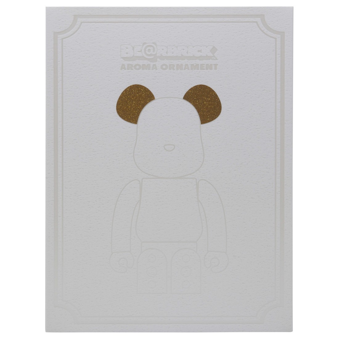 Medicom Aroma Ornament No.9 Galaxy Gold Bearbrick Figure (gold)