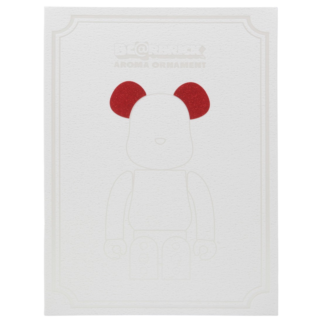 Medicom Aroma Ornament No.9 Galaxy Red Bearbrick Figure (red)