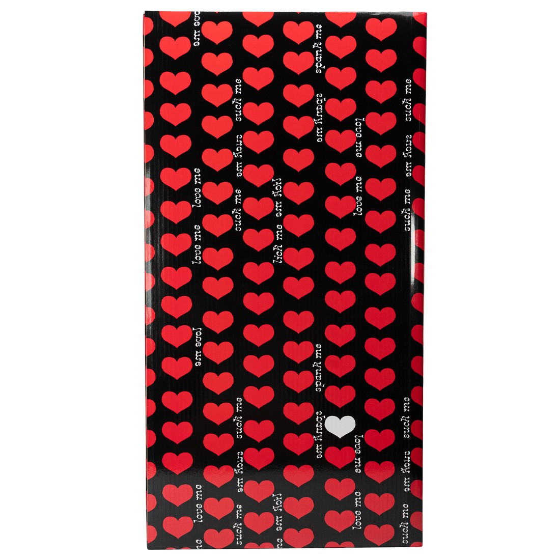 Medicom Black Heart 1000% Bearbrick Figure (red)