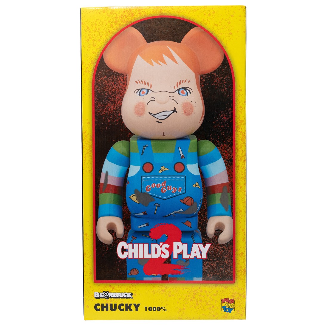 Medicom Child's Play Chucky 1000% Bearbrick Figure (blue)