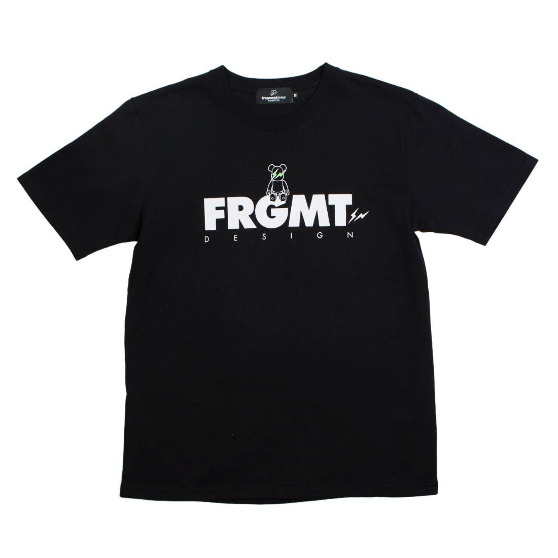 Medicom x Fragment Design Men Be@rtee FRGMT Logo 2019 Tee (black)