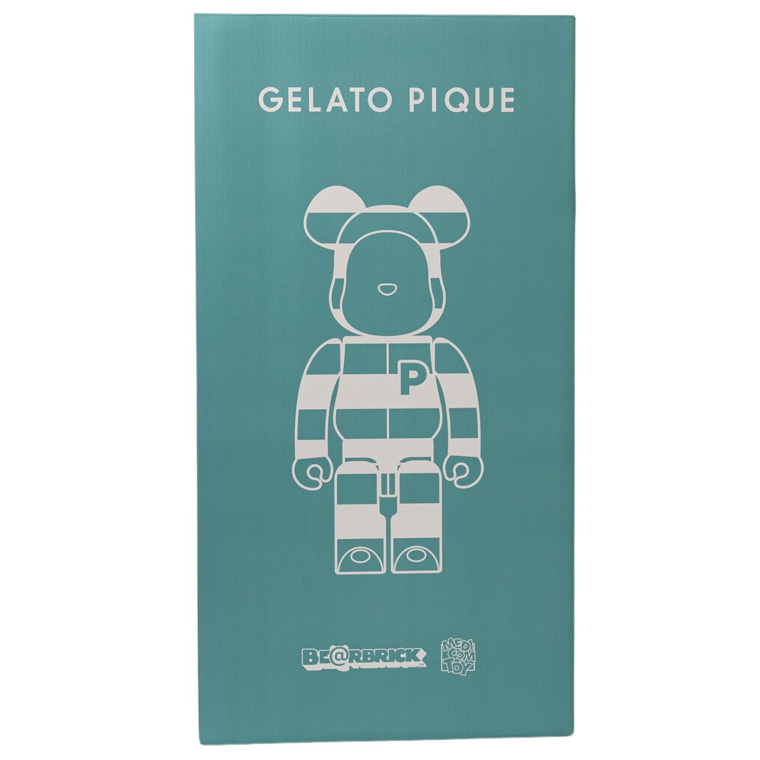 Medicom Gelato Pique Mint White 1000% Bearbrick Figure (blue)