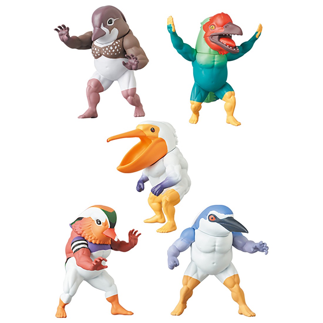 Medicom Gatimutidori Series 6 Sofubi Figure - 1 Blind Box