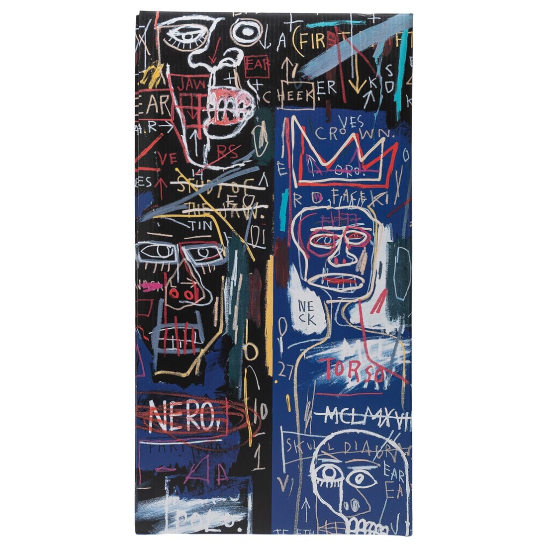 Medicom Jean-Michel Basquiat #7 1000% Bearbrick Figure (multi)