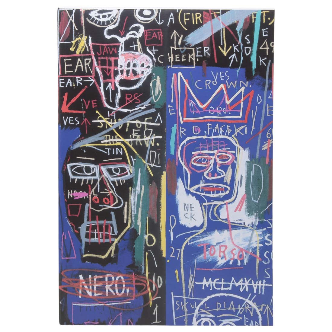 Medicom Jean-Michel Basquiat #7 100% 400% Bearbrick Figure Set (multi)