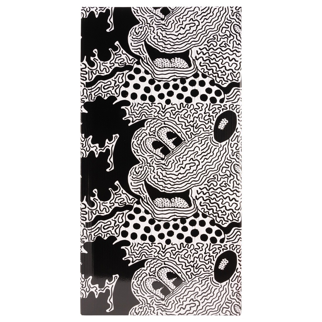 Medicom Keith Haring Disney Mickey Mouse 1000% Bearbrick Figure (black)
