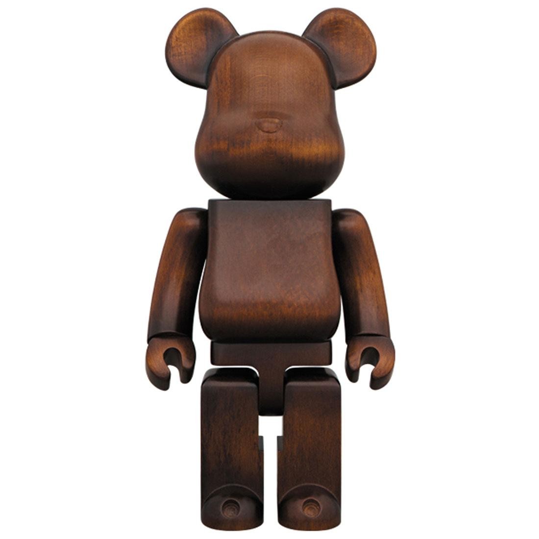 Medicom Karimoku Antique Furniture Model 1000% Bearbrick Figure (brown)