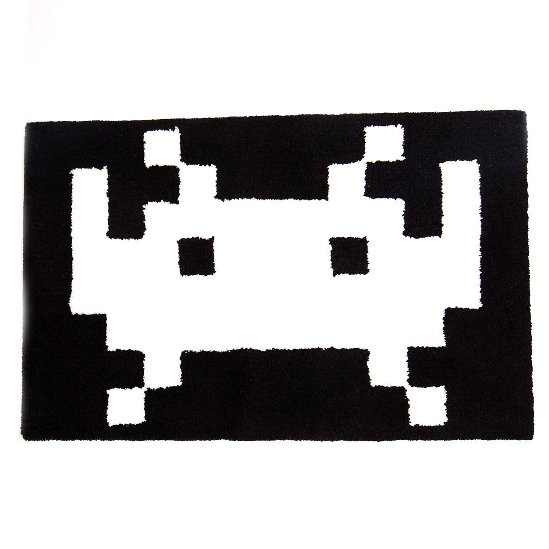 Medicom Fabrick 25th Space Invaders Design D Rug (black)