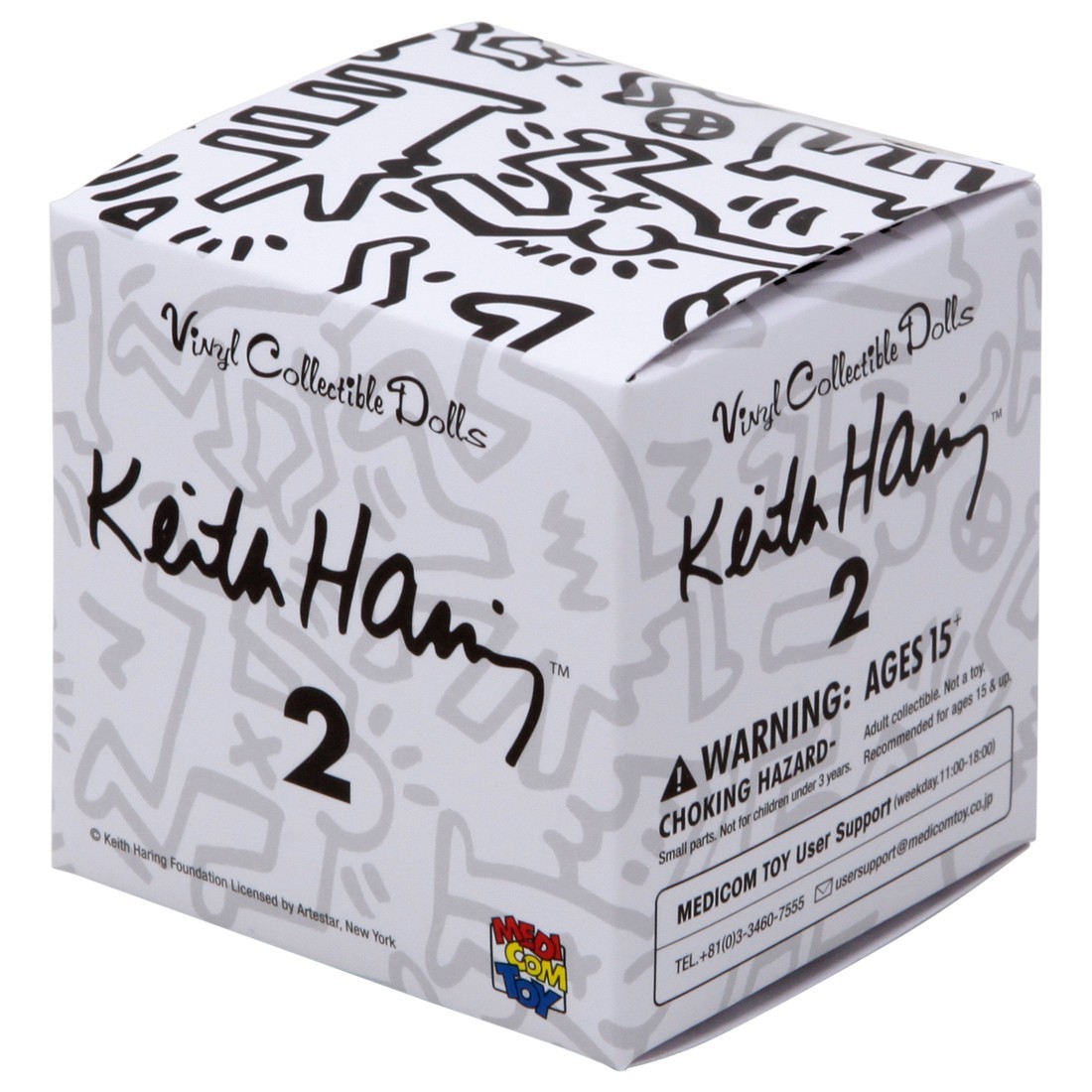Medicom Mini VCD Keith Haring #2 Figure - 1 Blind Box