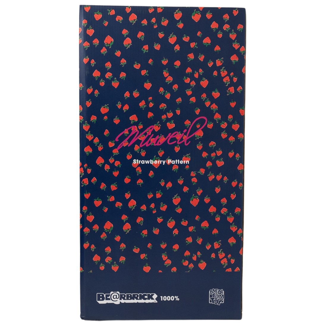 Medicom Muveil Strawberry 1000% Bearbrick Figure (navy)