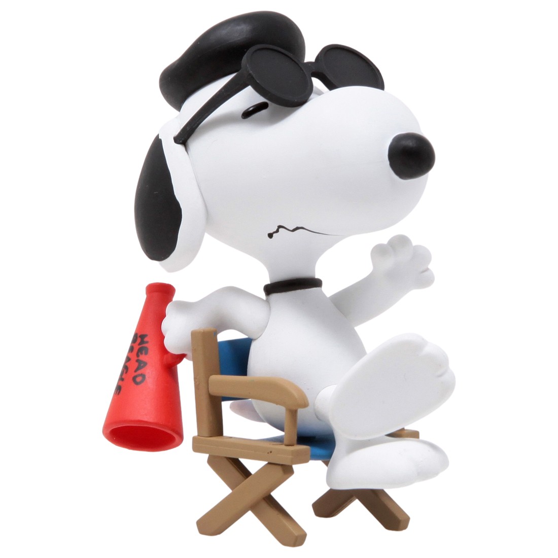 Medicom UDF Peanuts Series 11 Film Director Snoopy Figure (white)