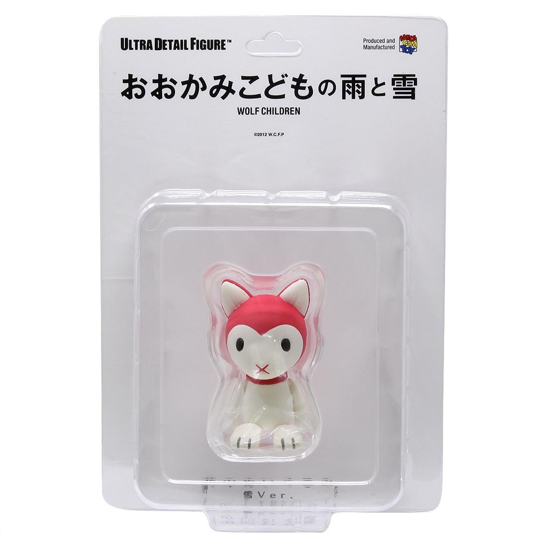 Medicom UDF Studio Chizu Series 2 Wolf Children Yuki Plush Ultra Detail Figure (red)