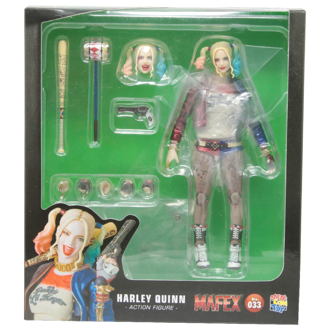 Medicom MAFEX Suicide Squad Harley Quinn Figure Re-Run (beige)