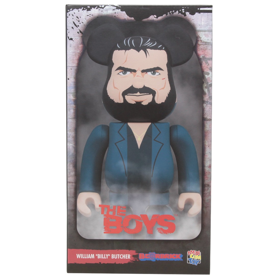 Medicom The Boys Billy Butcher 400% Bearbrick Figure (navy)