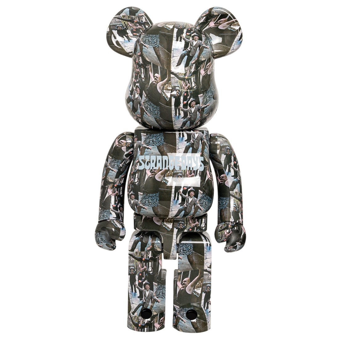 Medicom The Doors Strange Days 1000% Bearbrick Figure (black)