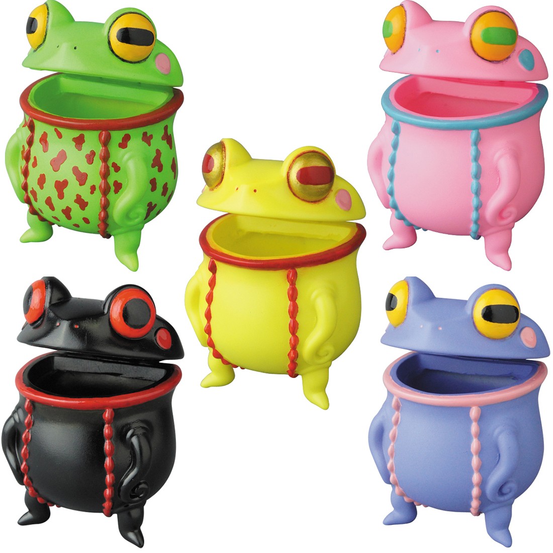 Medicom Chibi Utsubo Kaeru Frog By Scartula VAG Vinyl Artist Gacha Box Series 19 Figure - 1 Blind Box