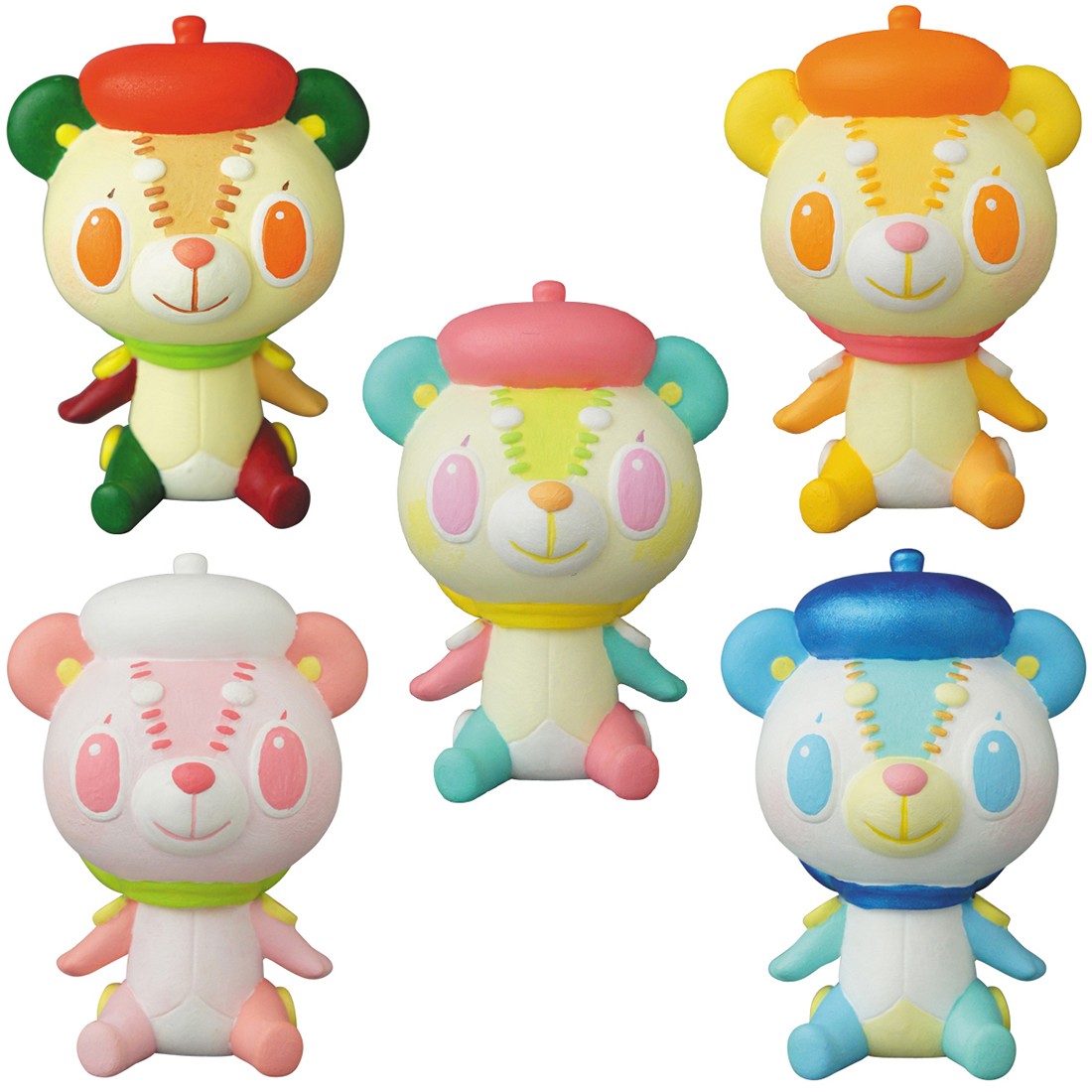 Medicom Kumano Kuma Kuma Bear By Hikari Bambi VAG Vinyl Artist Gacha Box Series 19 Figure - 1 Blind Box