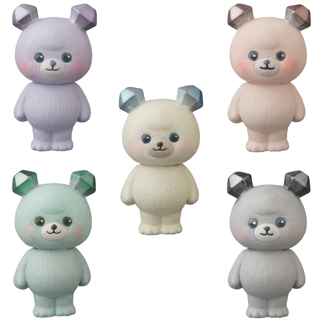 Medicom VAG Vinyl Artist Gacha Box Series 22 By MAMES A Bear Cub Ice Figure - 1 Blind Box