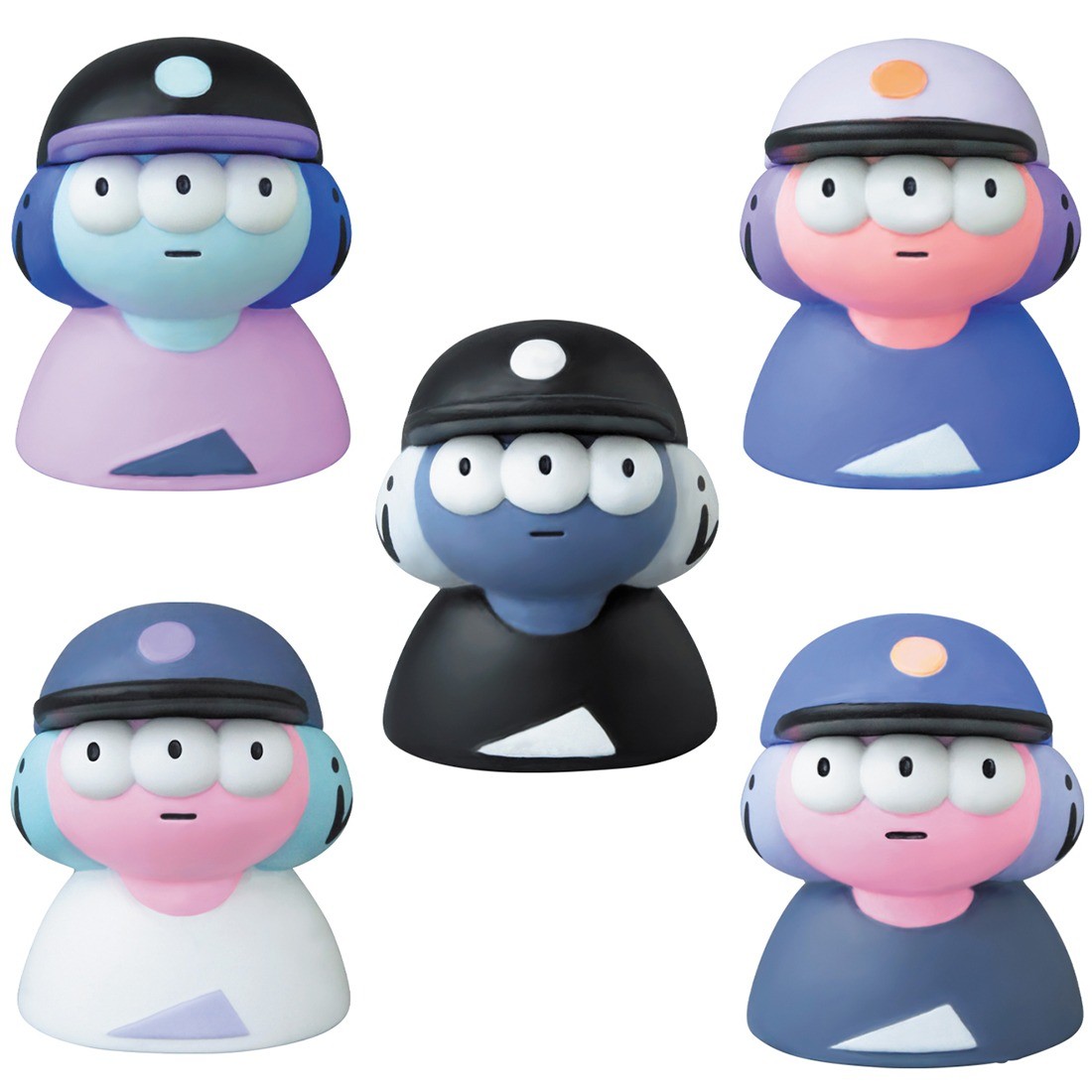 Medicom VAG Vinyl Artist Gacha Box Series 23 By Bridge Ship House Bystander Figure - 1 Blind Box