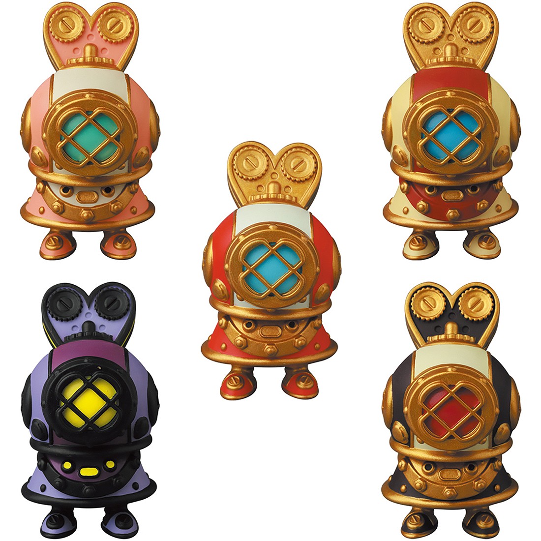 Medicom VAG Vinyl Artist Gacha Box Series 29 By Steam Polka Zenmai Zukin Figure - 1 Blind Box