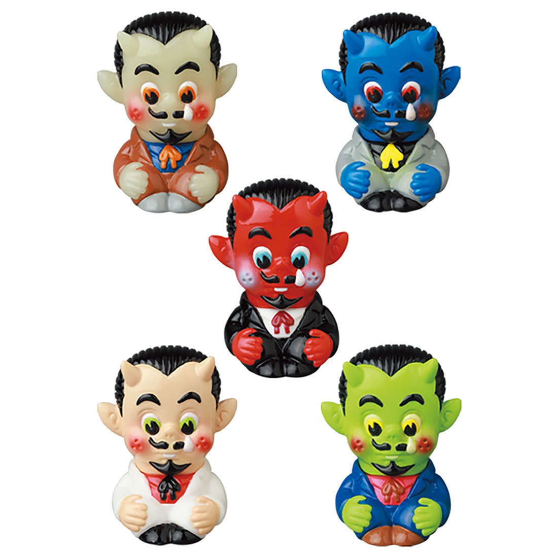 Medicom VAG Vinyl Artist Gacha Box Series 31 By Headlock Studio Sad Lil' Diablo Figure - 1 Blind Box