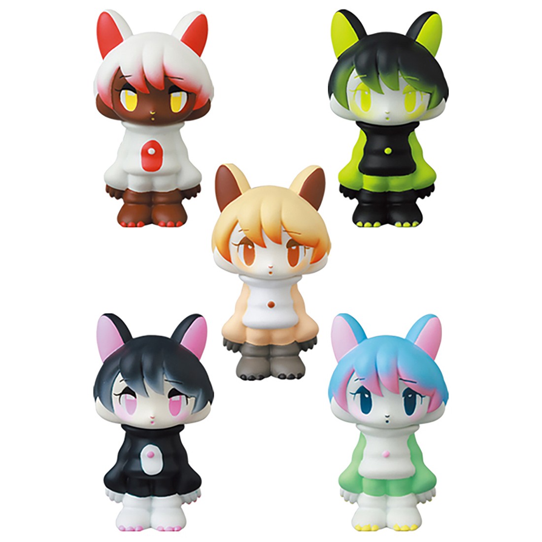 Medicom VAG Vinyl Artist Gacha Box Series 31 By Kae Tanaka Kaegurumi Figure - 1 Blind Box