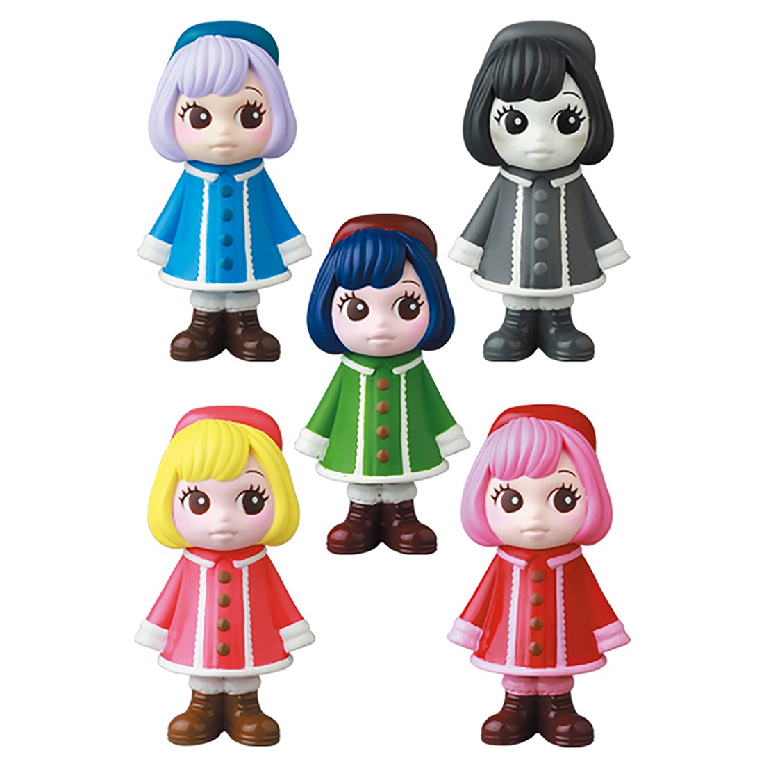 Medicom VAG Vinyl Artist Gacha Box Series 31 By Sisimaru Momo Uramy And Tsurami Figure - 1 Blind Box