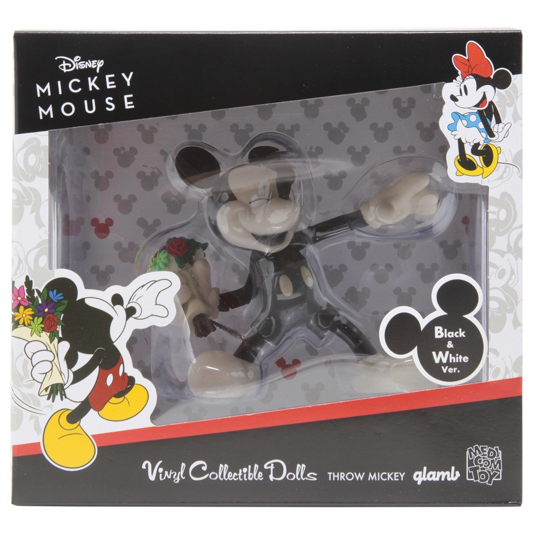 Medicom VCD Disney Throw Mickey B&W Ver. Figure (black)