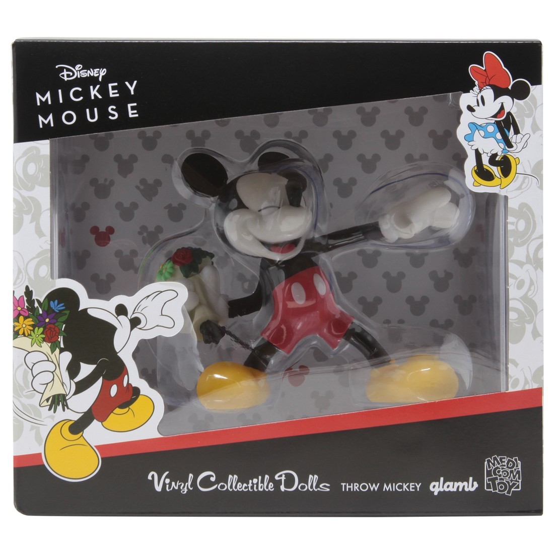 Medicom VCD Disney Throw Mickey Normal Ver. Figure (red)