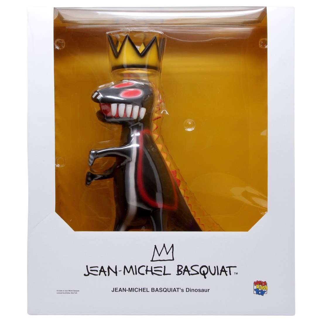 Medicom VCD Jean-Michel Basquiat's Dinosaur Figure (black)