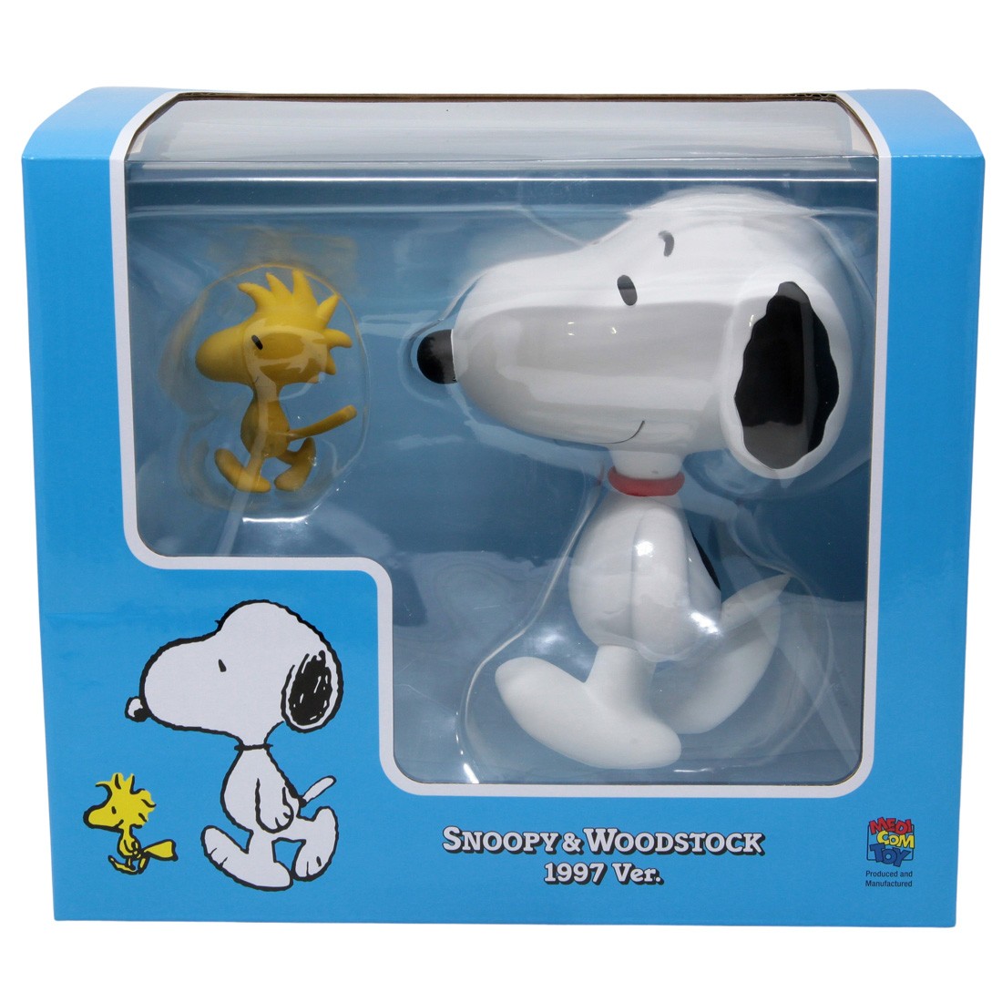 Medicom Peanuts VCD Snoopy And Woodstock 1997 Ver. Figure (white)