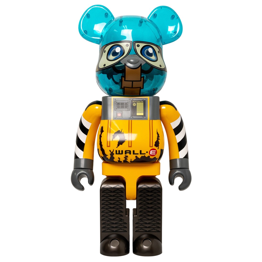 Medicom Disney Pixar Wall-E - Wall-E 1000% Bearbrick Figure (yellow)