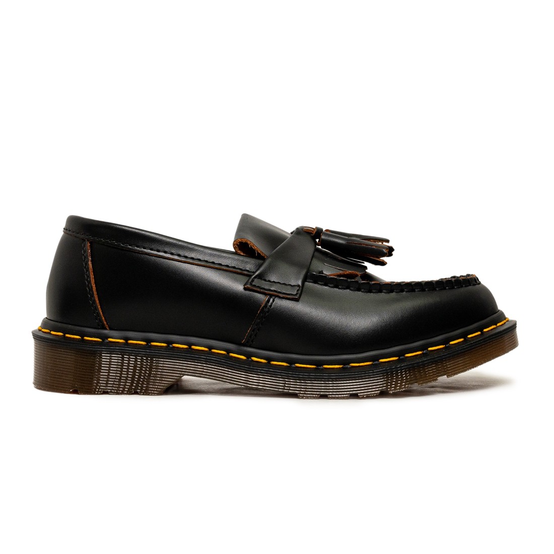 Dr. Martens Men Vintage Adrian Tassel Loafers (black / black quilon)
