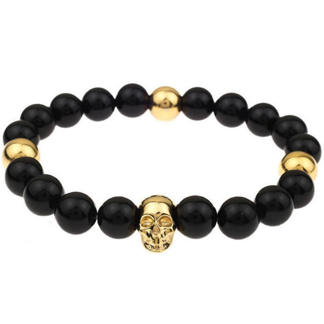 Mister Mr Annum Plus Bracelet (gold / onyx)
