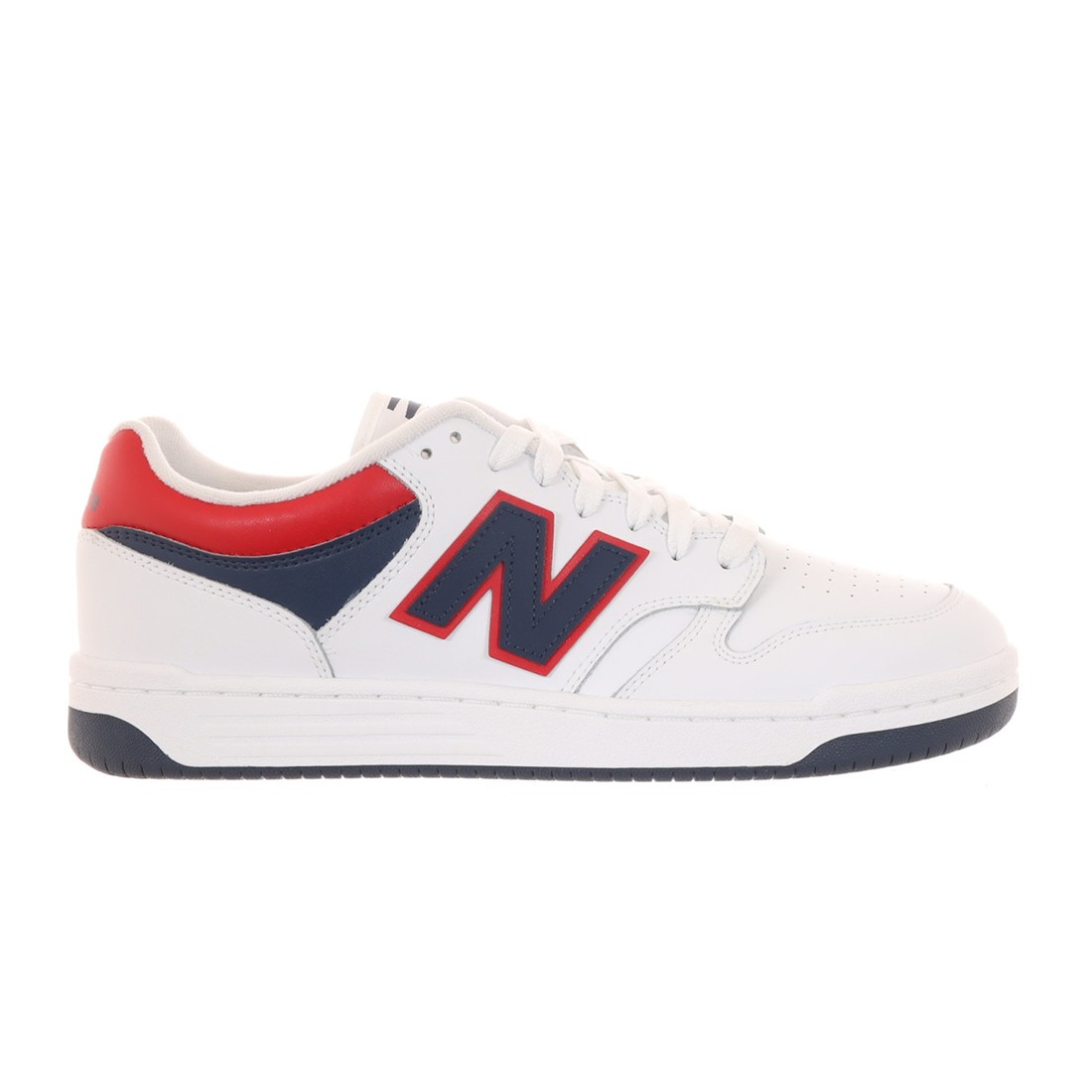 New Balance Men 480 BB480LV1 (white / natural indigo / team red)