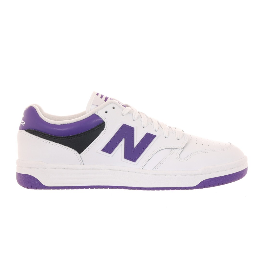 New Balance Men 480 BB480LV1 (white / prism purple / black)